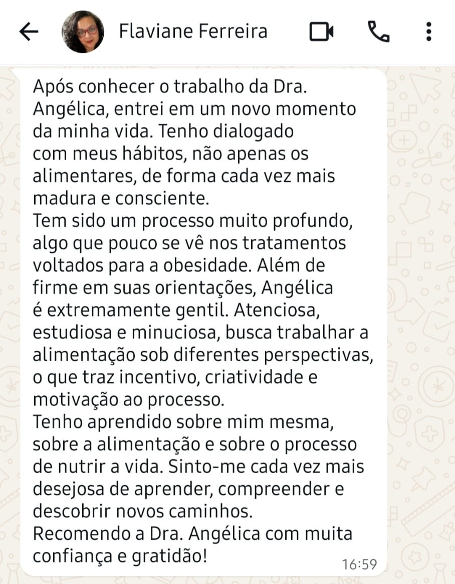 Depoimento de Flaviane